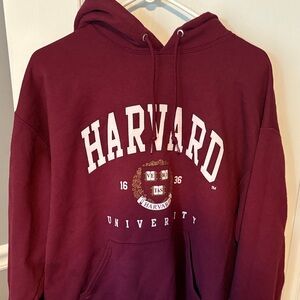 Jerzees Maroon Harvard Hoodie